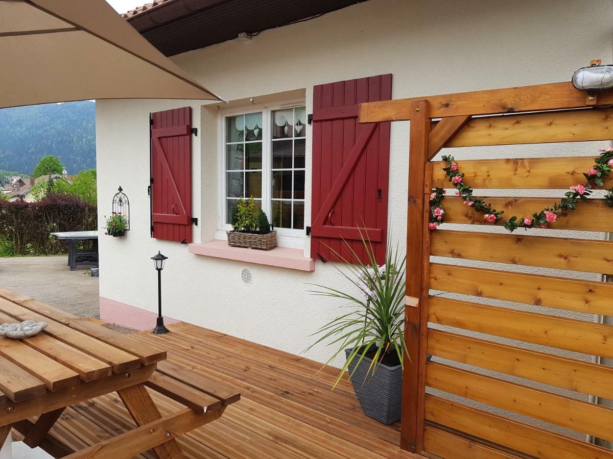 La Petite Chaumiere Villa Saint-Maurice-sur-Moselle Eksteriør bilde